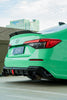 Honda Civic 11th Gen FE1 FE2 FE4 2022-ON with Aftermarket Parts - V1 Style Rear Spoiler ABS from Yofer USA