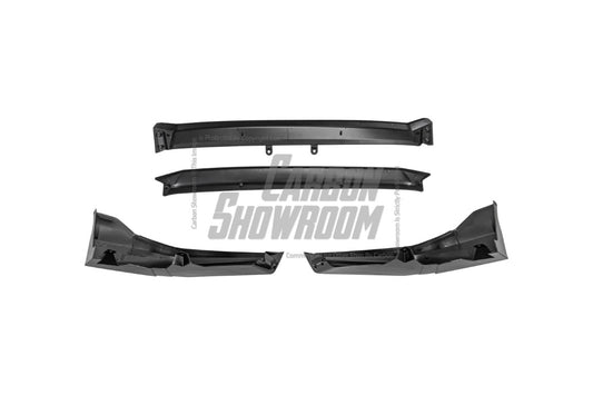 Honda Civic 11th Gen FE1 FE2 FE4 2022 2023 2024 & Civic 11th Gen FL1 FL2 FL4 2022 2023 2024 with Aftermarket Parts - V1 Front Lip Splitter PP from Yofer USA