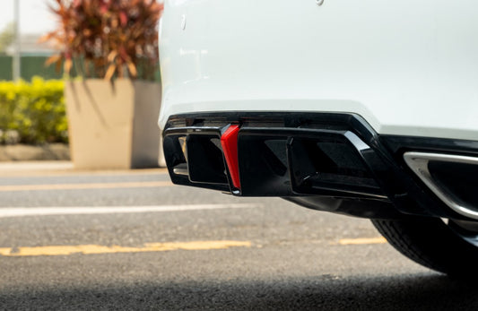 Honda Civic 11th Gen FL1 FL2 FL4 2022-ON with Aftermarket Parts - Rear Diffuser PP from Yofer USA