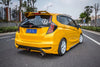 Yofer USA Rear Diffuser & Canards for Honda Fit 3rd Gen GK3 GK4 GK5 GK6 GK7 GH7 GP5 GP6 PP