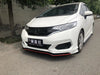 Honda Fit 3rd Gen GK3 GK4 GK5 GK6 GK7 GH7 GP5 GP6 2015-2020 with Aftermarket Parts - Front Lip Spliter PP from Yofer USA
