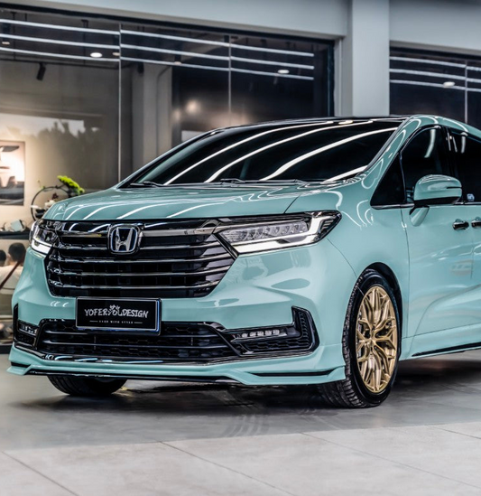 Honda Odyssey JDM version 2021 2022 2023 2024 with Aftermarket Parts - Package A PP Polypropylene from Yofer USA