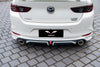 Mazda Mazda3 4th Gen BP 2019-ON with Aftermarket Parts - Rear Diffuser & Canards PP from Yofer USA