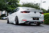 Mazda Mazda3 4th Gen BP 2019-ON with Aftermarket Parts - Rear Diffuser & Canards PP from Yofer USA