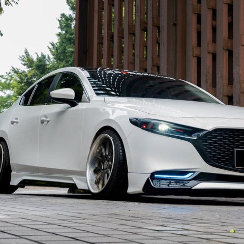 Mazda Mazda3 4th Gen BP 2019-ON with Aftermarket Parts - Side Skirts PP from Yofer USA