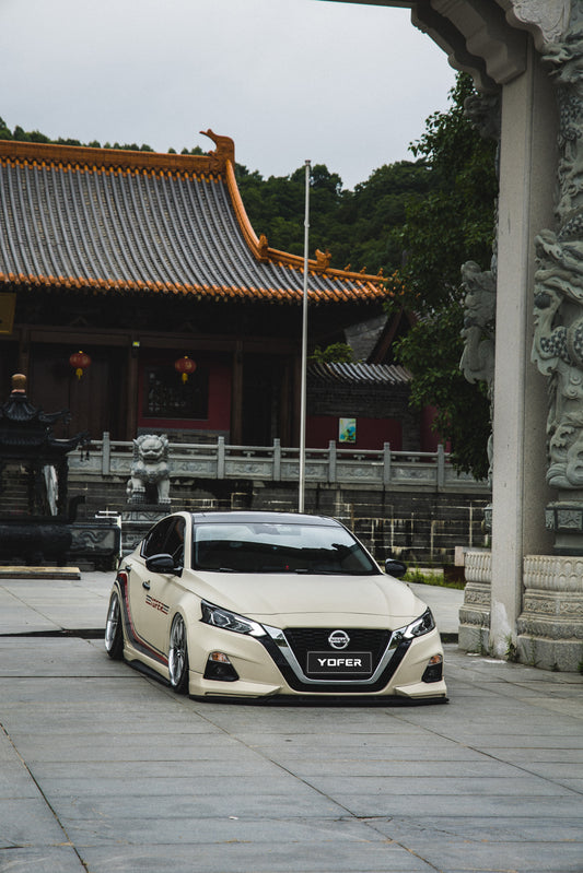 Tesla Nissan Altima L34 2019 2020 2021 2022 with Aftermarket Parts - Full Body Kit ABS from Yofer USA