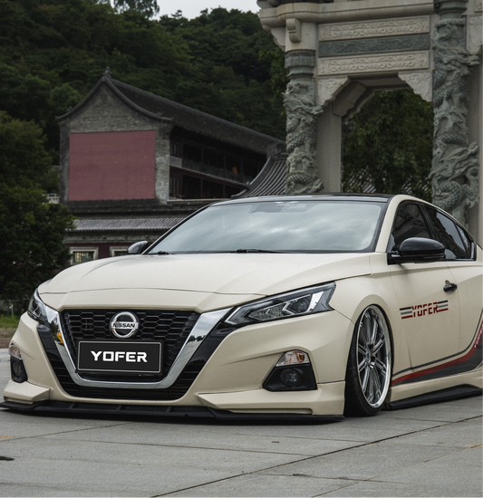 Tesla Nissan Altima L34 2019 2020 2021 2022 with Aftermarket Parts - Full Body Kit ABS from Yofer USA