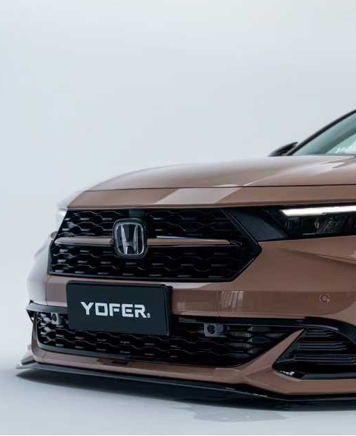 Honda Accord 11th Gen CY1 CY2 2023 2024 with Aftermarket Parts - Front Kidney Grill ABS from Yofer USA