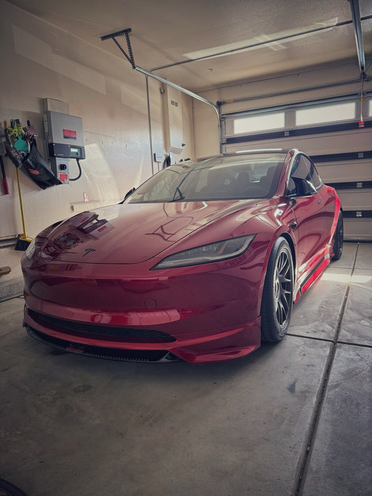 Tesla Model 3 Highland / Performance 2024 with Aftermarket Parts - Side Skirts ABS /PP from Yofer USA