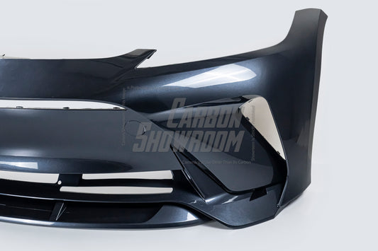 Tesla Model 3 Highland  Performance 2024-ON with Aftermarket Parts -  Loong Flames Max Front Bumper PP & ABS from Yofer USA