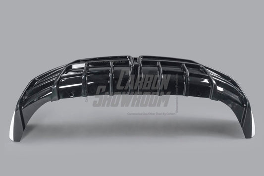 Tesla Model 3 / Performance 2017 2018 2019 2020 2021 2022 2023 with Aftermarket Parts - Rear Diffuser PP from Yofer USA