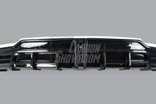 Tesla Model 3 / Performance 2017 2018 2019 2020 2021 2022 2023 with Aftermarket Parts - Rear Diffuser PP from Yofer USA