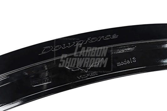 Tesla Model 3 / Performance 2017 2018 2019 2020 2021 2022 2023 with Aftermarket Parts - Rear Spoiler PP from Yofer USA