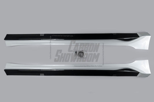 Tesla Model 3 / Performance 2017 2018 2019 2020 2021 2022 2023 with Aftermarket Parts - Side Skirts PP from Yofer USA
