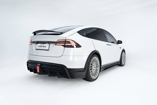 Tesla Model X Performance / Standard Range / P100D / P90D / Long Range Plus / 100D / 90D / 75D / 70D 2016 2017 2018 2019 2020 2021 with Aftermarket Parts - Full Body Kit Package PP from Yofer USA