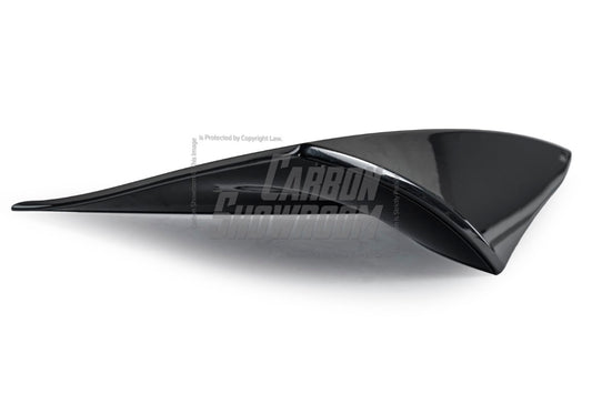 Tesla Model Y Juniper 2026-ON with Aftermarket Parts - Loong Flames Rear Lip Spoiler PP Polypropylene from Yofer USA