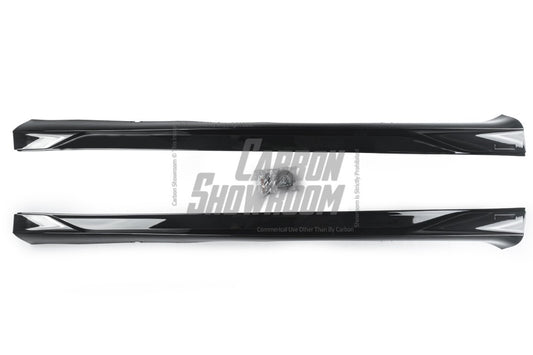 Tesla Model Y Juniper 2026-ON with Aftermarket Parts - Loong Flames Side Skirts PP Polypropylene from Yofer USA