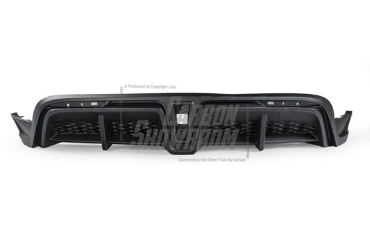 Tesla Model Y / Performance 2021-ON with Aftermarket Parts - Loong Flames Max Rear Diffuser PP from Yofer USA