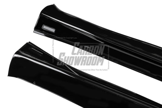 Tesla Model Y / Performance 2021-ON with Aftermarket Parts - Loong Flames Max Side Skirts PP from Yofer USA