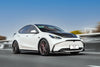 Tesla Model Y / Performance 2021-ON with Aftermarket Parts - Loong Flames Max PP Front Bumper from Yofer USA