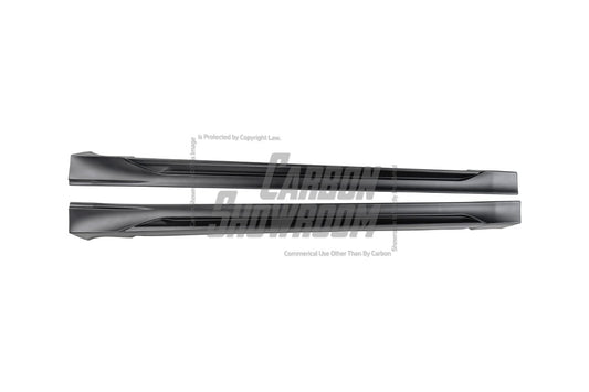 Tesla Model Y / Performance 2021 2022 2023 2024 with Aftermarket Parts - V2 Side Skirts PP from Yofer USA