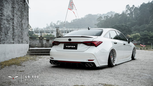 Toyota Avalon 5th Gen XX50 2019 2020 2021 2022 with Aftermarket Parts - Full Body Kit PP Polypropylene from Yofer USA