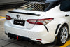 Toyota Camry 8th Gen XV70 SE XSE 2018-2024 with Aftermarket Parts - V1 Style Diffuser & Canards PP from Yofer USA