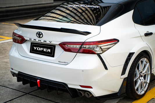 Toyota Camry 8th Gen XV70 TRD SE XSE LE XLE 2018-2024 with Aftermarket Parts - Widebody Wheel Arches PP from Yofer USA