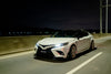 Toyota Camry 8th Gen XV70 SE XSE 2018-2020 with Aftermarket Parts - V1 Style Front Lip Splitter PP from Yofer USA