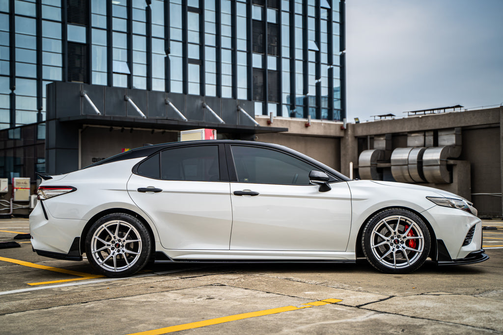 Toyota Camry 8th Gen XV70 TRD SE XSE LE XLE 2018-2024 with Aftermarket Parts - Widebody Wheel Arches PP from Yofer USA