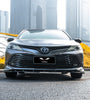 Toyota Camry 8th Gen XV70 LE XLE 2018-2020 with Aftermarket Parts - Front Lip & Side Spliters PP from Yofer USA