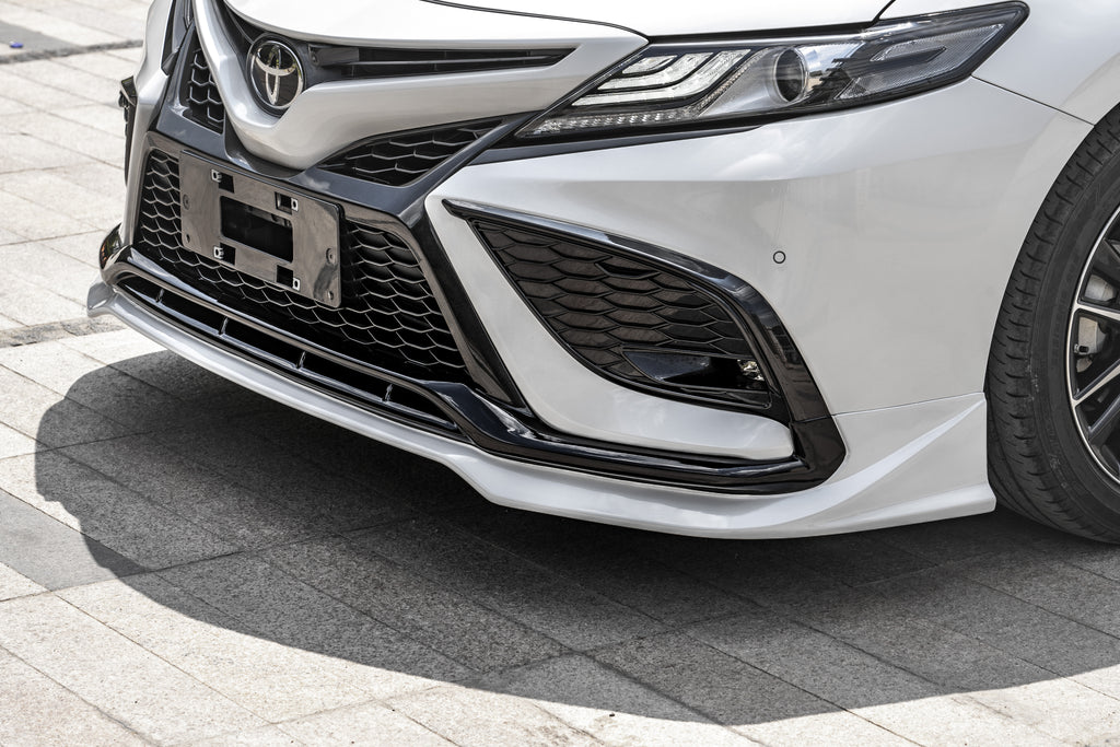 Toyota Camry 8th Gen XV70 SE XSE 2021-2024 with Aftermarket Parts - Front Lip Splitter PP from Yofer USA