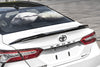 Toyota Camry 8th Gen XV70 TRD SE XSE LE XLE 2018-2024 with Aftermarket Parts - V2 Style Rear Spoiler ABS from Yofer USA