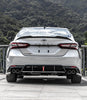 Toyota Camry 8th Gen XV70 SE XSE 2018-2024 with Aftermarket Parts - V2 Style Rear Diffuser PP from Yofer USA