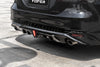 Toyota Camry 8th Gen XV70 LE XLE 2018-2024 with Aftermarket Parts - Rear Diffuser & Canards PP from Yofer USA