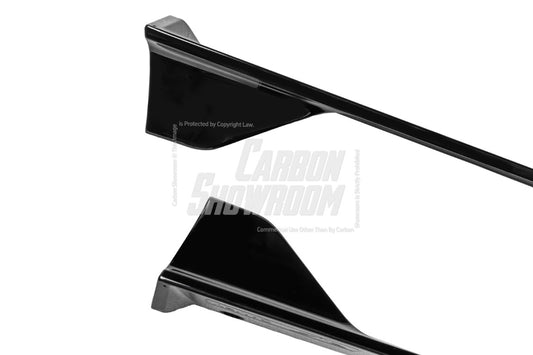 Toyota Camry 8th Gen XV70 TRD SE XSE LE XLE 2018-2024 with Aftermarket Parts - Side Skirts PP from Yofer USA