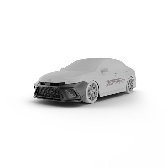 Toyota Camry XV80 9th Gen XSE SE XLE LE 2025-ON with Aftermarket Parts - Front Bumper PP Polypropylene from Yofer USA
