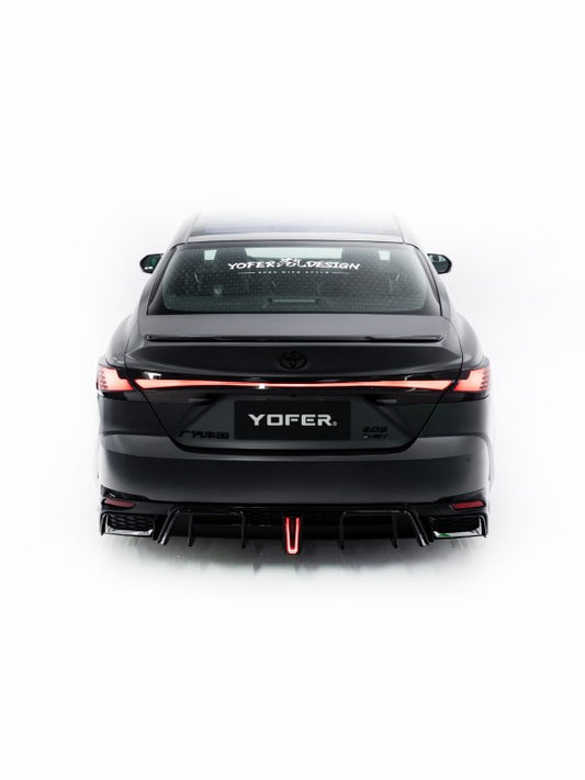 Toyota Camry XV80 9th Gen XLE LE 2025-ON with Aftermarket Parts - Rear Diffuser PP Polypropylene from Yofer USA