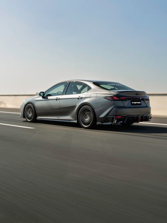 Toyota Camry XV80 9th Gen XLE LE 2025-ON with Aftermarket Parts - Rear Diffuser PP Polypropylene from Yofer USA