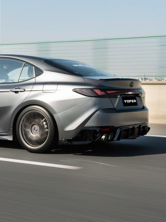 Toyota Camry XV80 9th Gen XSE SE XLE LE 2025-ON with Aftermarket Parts - Rear Diffuser PP Polypropylene from Yofer USA
