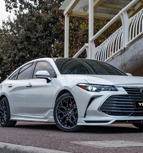 Toyota Avalon 5th Gen XX50 2019-2022 with Aftermarket Parts - Side Skirts PP from Yofer USA