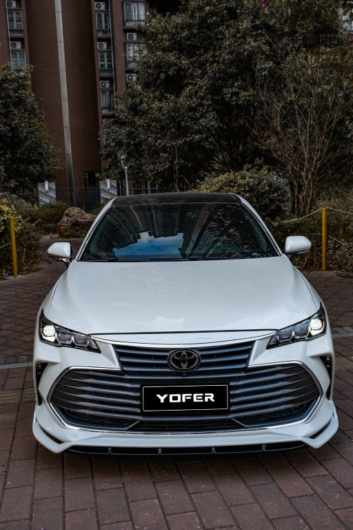 Toyota Avalon 5th Gen XX50 2019-2022 with Aftermarket Parts - Front Lip Splitter PP from Yofer USA