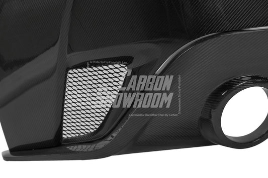  Subaru BRZ ZD8 2022 2023 2024 & Toyota GR86 ZN8 & 2022 2023 2024 with Aftermarket Parts - "SHINING" Widebody Rear Bumper & Diffuser Carbon Fiber / FRP from Robot Craftsman