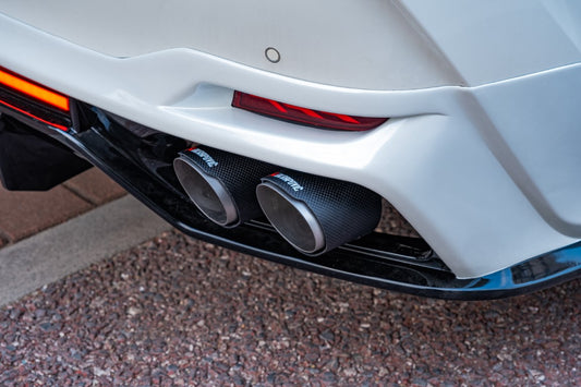 Toyota Avalon 5th Gen XX50 2019-2022 with Aftermarket Parts - Rear Diffuser & Canards PP from Yofer USA