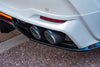 Toyota Avalon 5th Gen XX50 2019-2022 with Aftermarket Parts - Rear Diffuser & Canards PP from Yofer USA