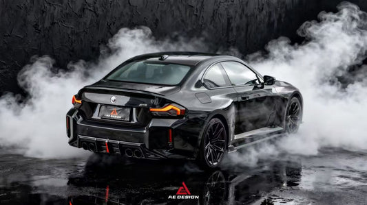 BMW M2C M2 G87 2023-ON with Aftermarket Parts - Rear Diffuser ABS from ArmorExtend