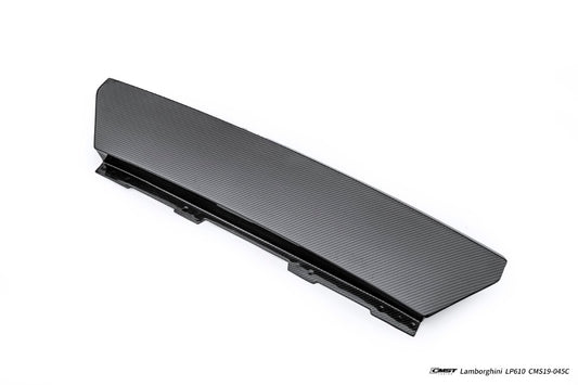 Lamborghini Huracan Tecnica LP610 LP580 2015-2024 with Aftermarket Parts - Rear Wing (aluminum uprights included) & Wing Base Carbon Fiber/FRP from CMST Tuning