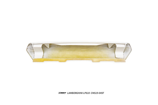 Lamborghini Huracan Tecnica LP610 LP580 2015-2024 with Aftermarket Parts - Rear Wing (aluminum uprights included) & Wing Base Carbon Fiber/FRP from CMST Tuning