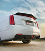 Cadillac ATS 2013-2019 ATS-V 2013-2019 with Aftermarket Parts - Rear Duck Bill Tail Spoiler Carbon Fiber / FRP from CMST Tuning
