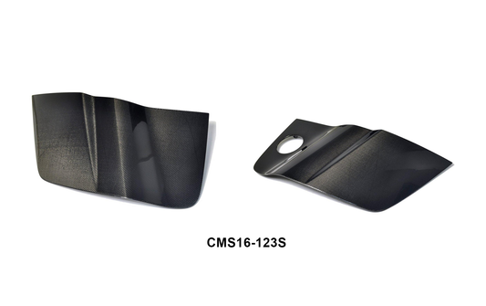 Audi R8 Gen 1 V10 2006 2007 2008 2009 2010 2011 2012 2013 2014 2015 & Audi R8 Gen 1 V8 2006 2007 2008 2009 2010 2011 2012 2013 2014 2015 with Aftermarket Parts - Side Blades Carbon Fiber / FRP from  CMST Tuning